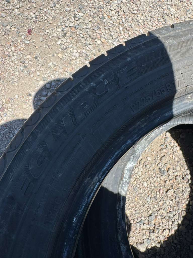 225/55R17 Pair (2 Used Tires) Toyo Eclipse