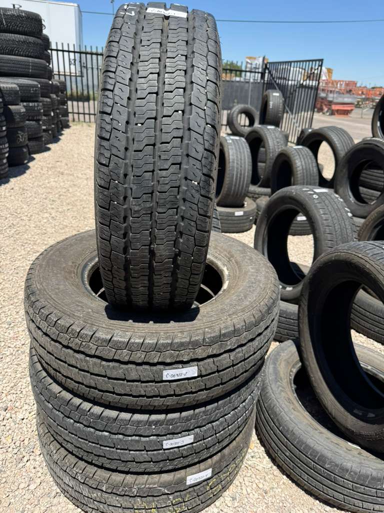 LT225/75R16 Set (4 Used Tires) Nexen Rodian CT8 HL