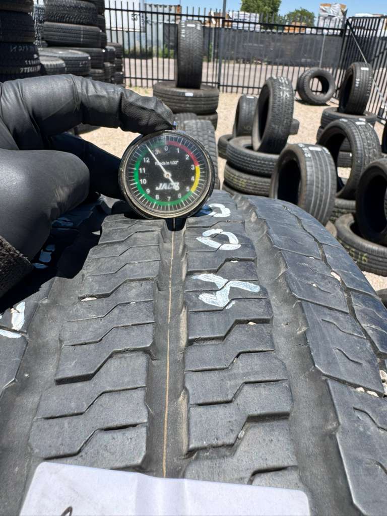 LT225/75R16 Set (4 Used Tires) Nexen Rodian CT8 HL