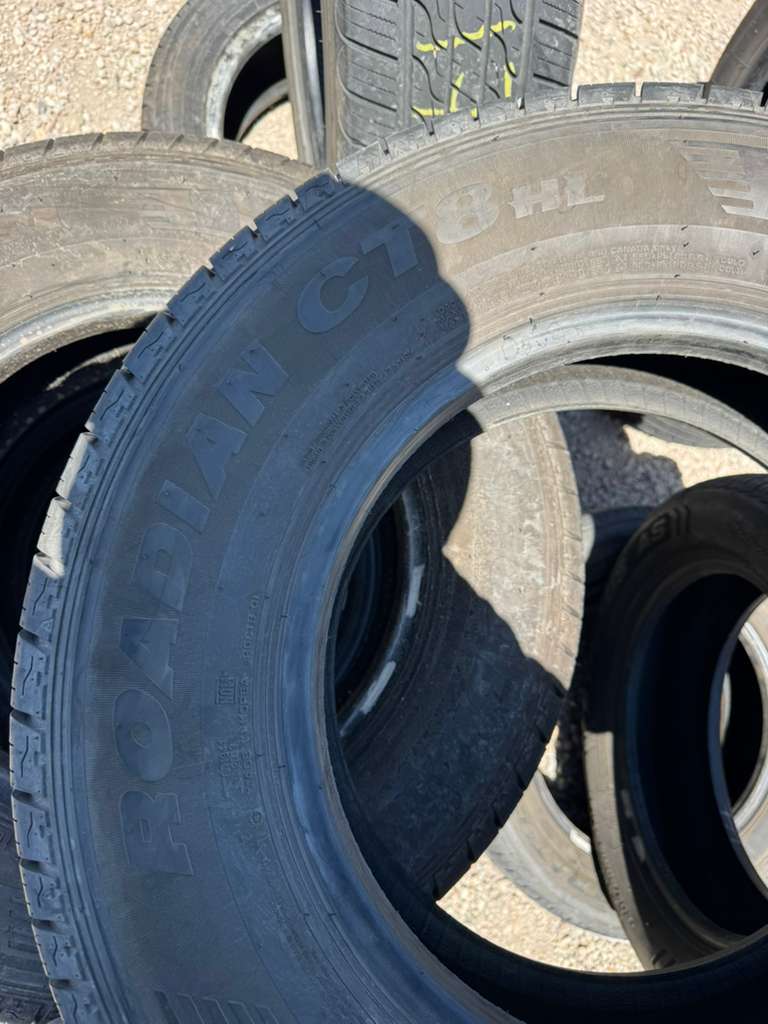 LT225/75R16 Set (4 Used Tires) Nexen Rodian CT8 HL