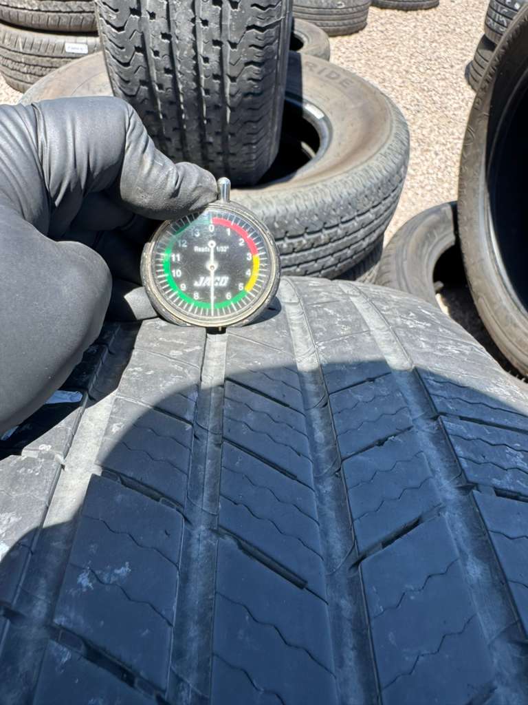215/55R17 Pair (2 Used Tires) Michelin Defender