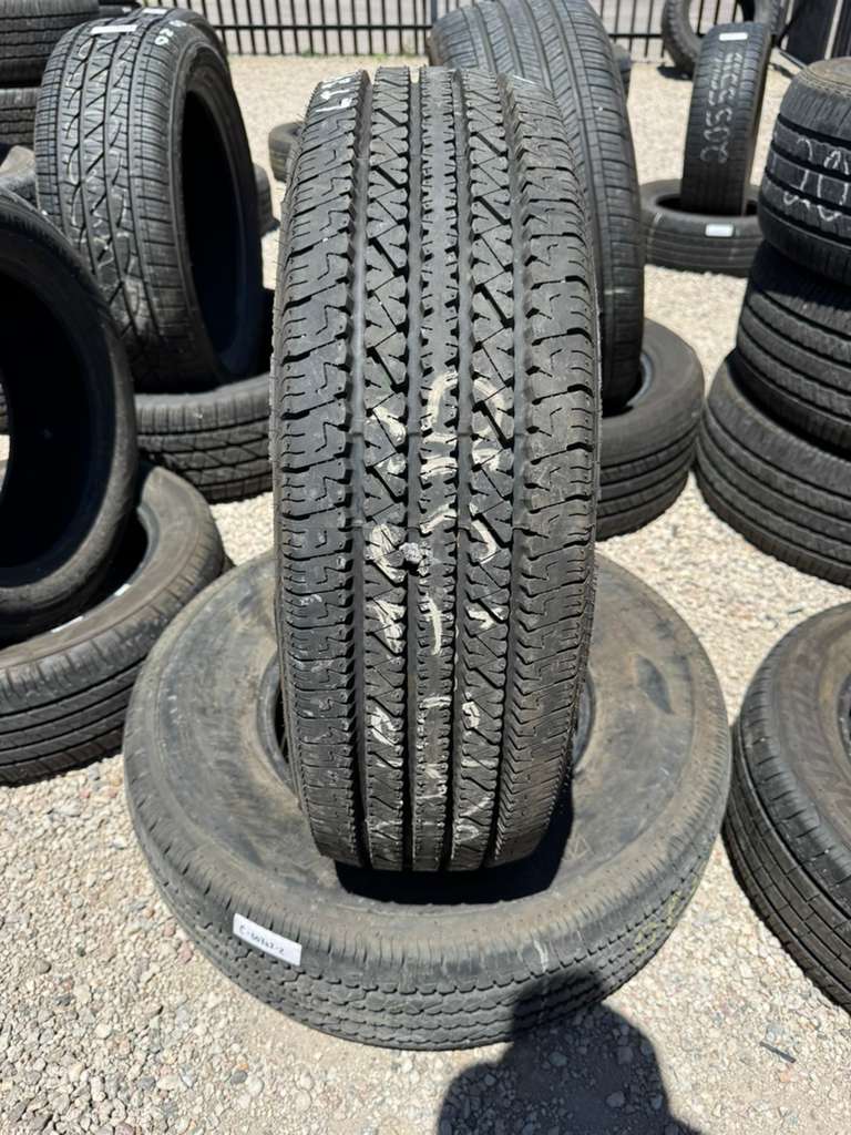 LT245/75R16 Pair (2 Used Tires) Bridgestone V-Steel