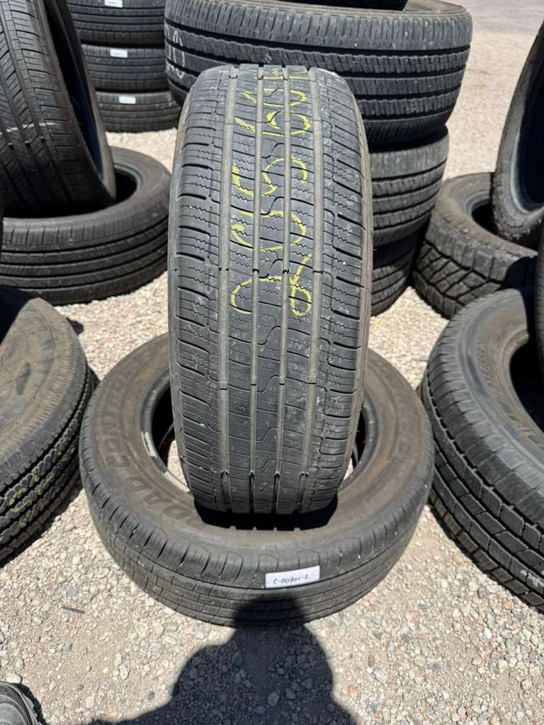 205/60R16 Pair (2 Used Tires) DeanTires Road Control 2