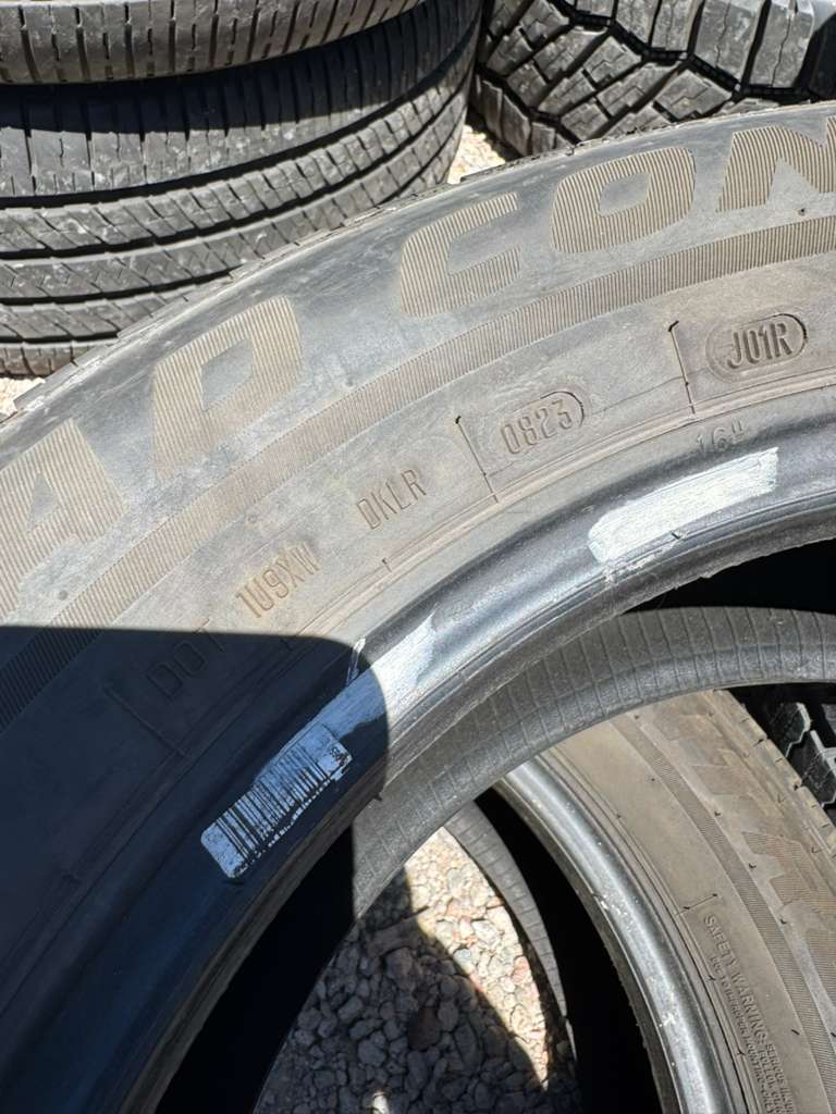 205/60R16 Pair (2 Used Tires) DeanTires Road Control 2