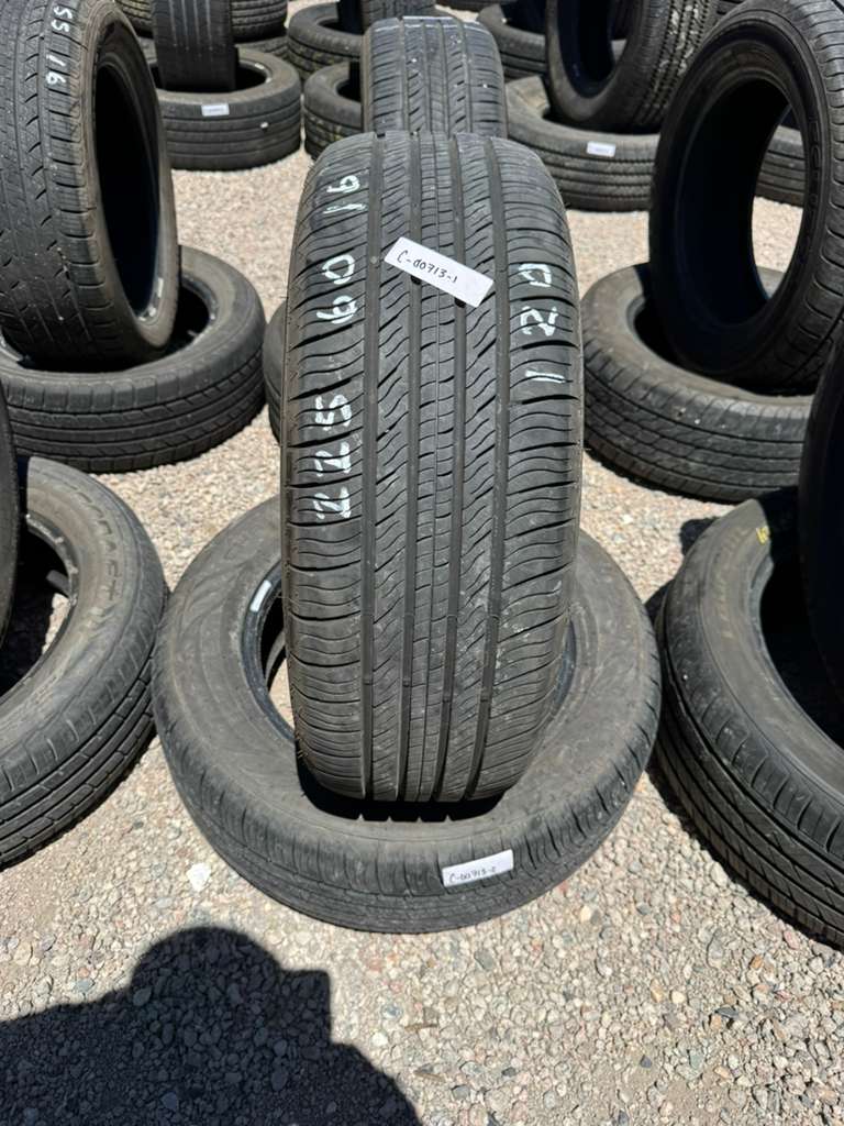 225/60R16 Pair (2 Used Tires) GTRadial Champiro Touring