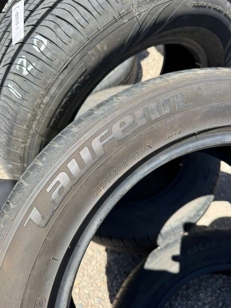 235/50ZR18 Pair (2 Used Tires) Laufenn S Fit