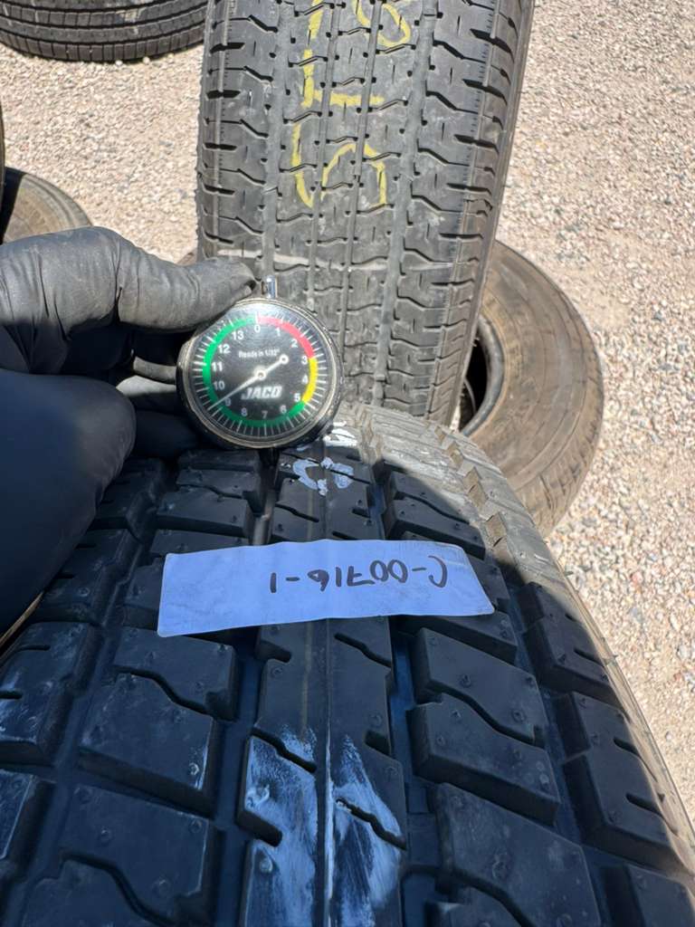 ST205/75R15 Pair (2 Used Tires) Castle Rock ST
