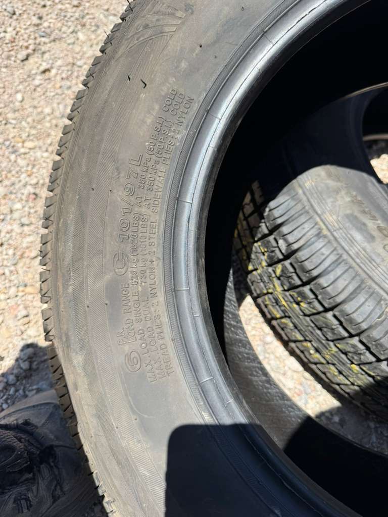 ST205/75R15 Pair (2 Used Tires) Castle Rock ST