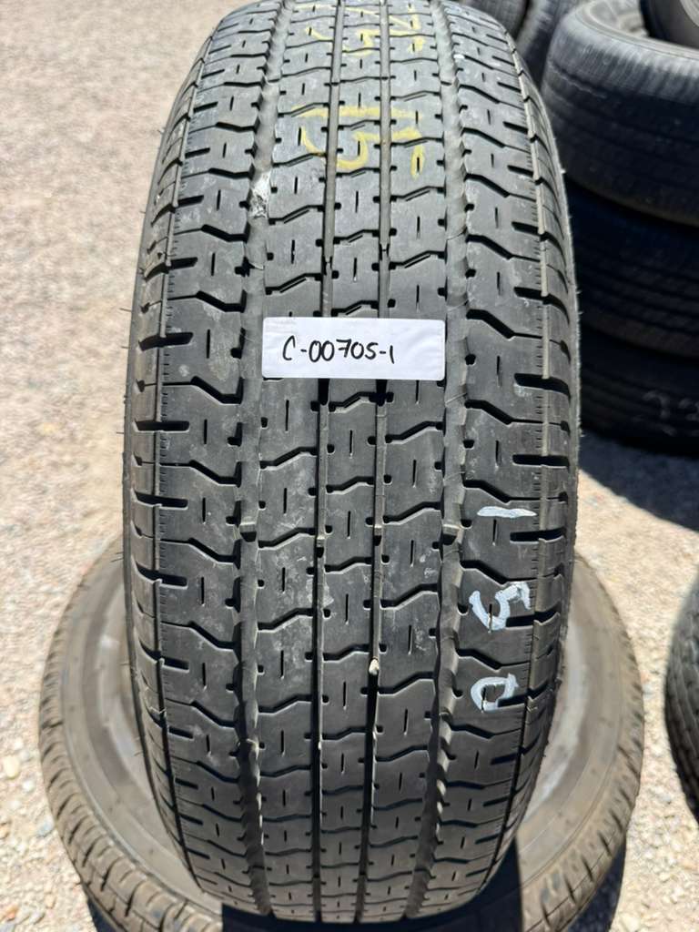 ST225/75R15 Pair (2 Used Tires) Goodyear Endurance