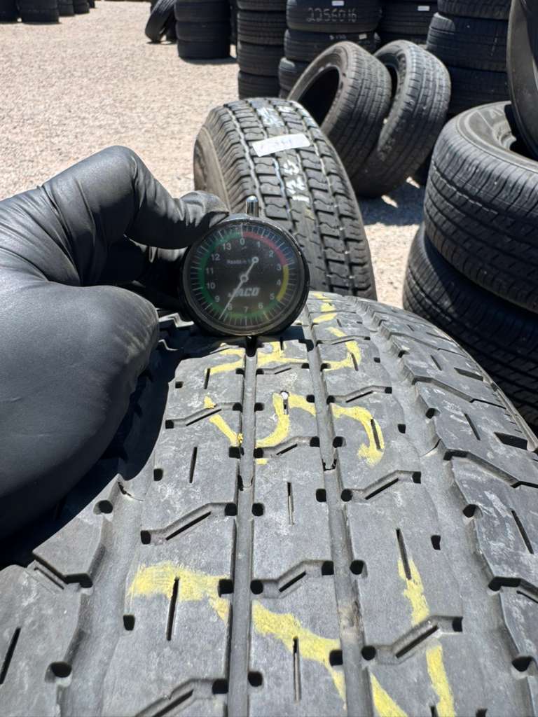 ST225/75R15 Pair (2 Used Tires) Goodyear Endurance