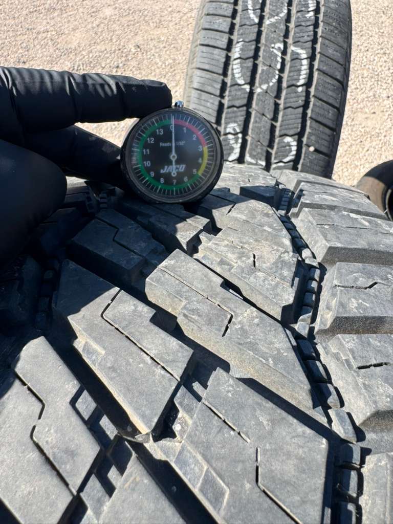 275/60R20 Pair (2 Used Tires) Milestar Patagonia X/T