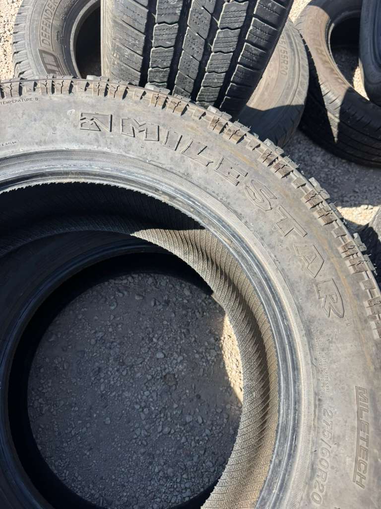 275/60R20 Pair (2 Used Tires) Milestar Patagonia X/T