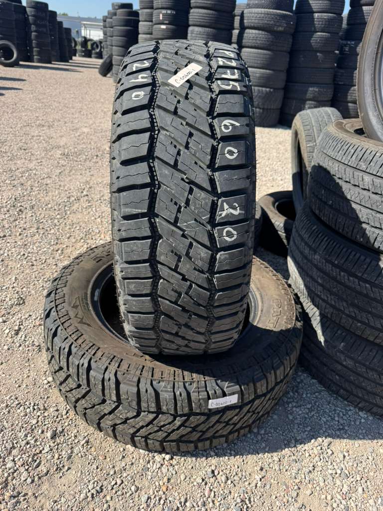 275/60R20 Pair (2 Used Tires) Milestar Patagonia X/T