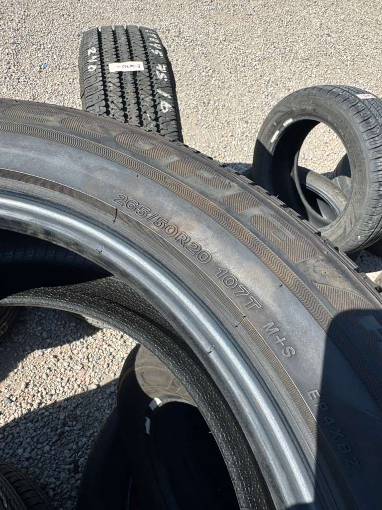 265/50R20 Set (4 Used Tires) Bridgestone Ecopia H/L 422