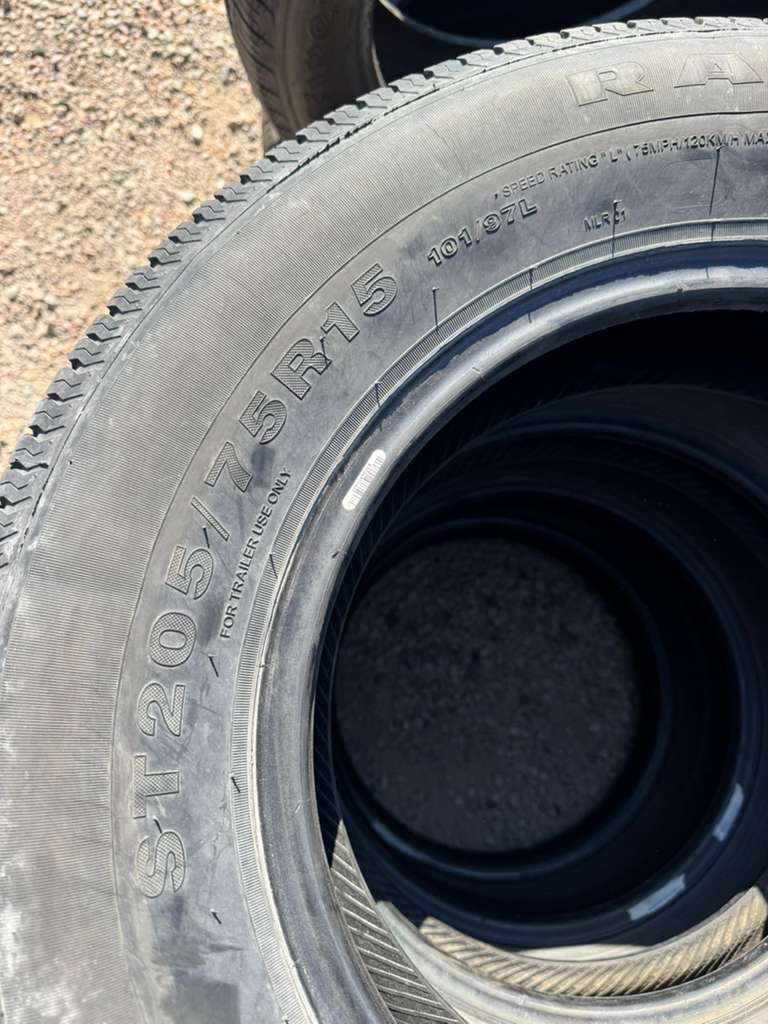 ST205/75R15 Set (4 Used Tires) GoodRide ST