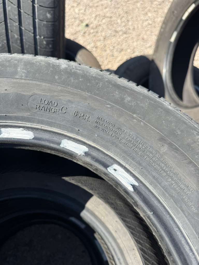 ST205/75R15 Set (4 Used Tires) GoodRide ST