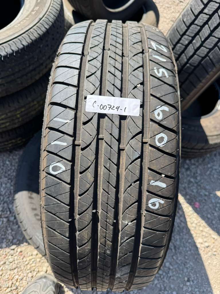 215/60R16 Pair (2 Used Tires) Douglas Touring