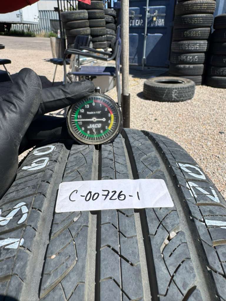 195/60R15 Pair (2 Used Tires) Advanta ER-800