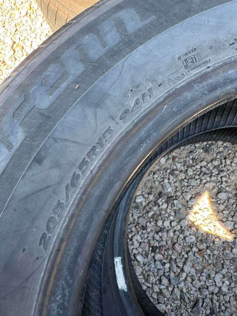 205/65R15 Pair (2 Used Tires) Laufenn G Fit