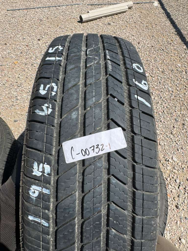 195/65R15 Pair (2 Used Tires) Bridgestone Turanza Quiet Track