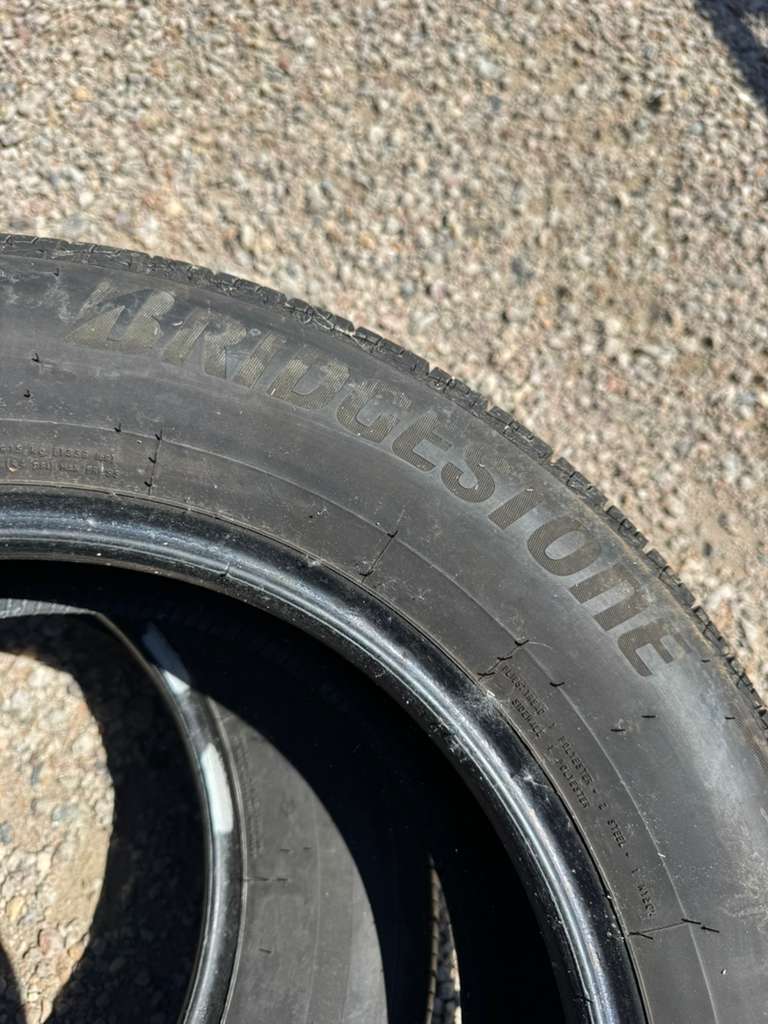 195/65R15 Pair (2 Used Tires) Bridgestone Turanza Quiet Track