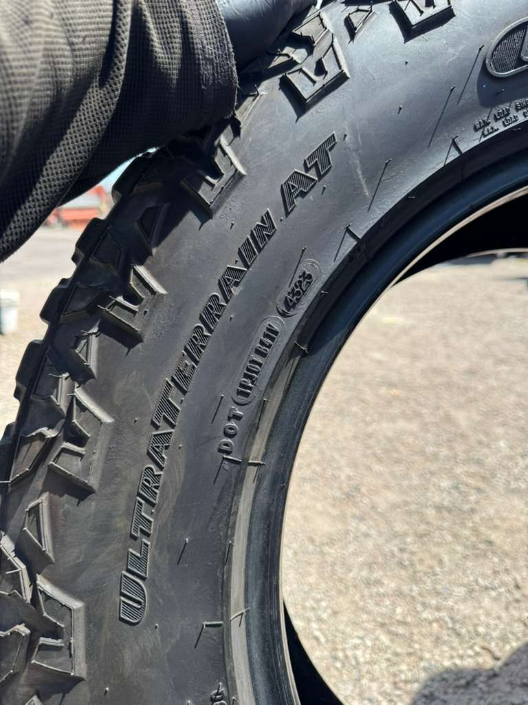 LT275/65R20 Pair (2 Used Tires) Goodyear UltraTerrain AT