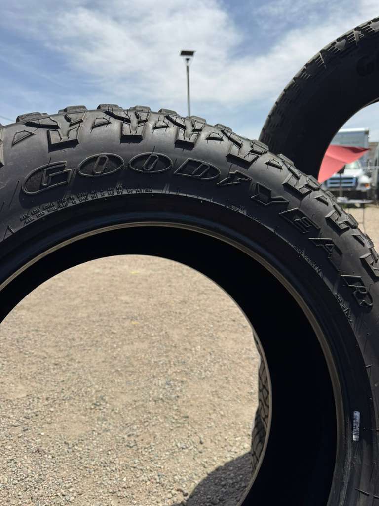 LT275/65R20 Pair (2 Used Tires) Goodyear UltraTerrain AT