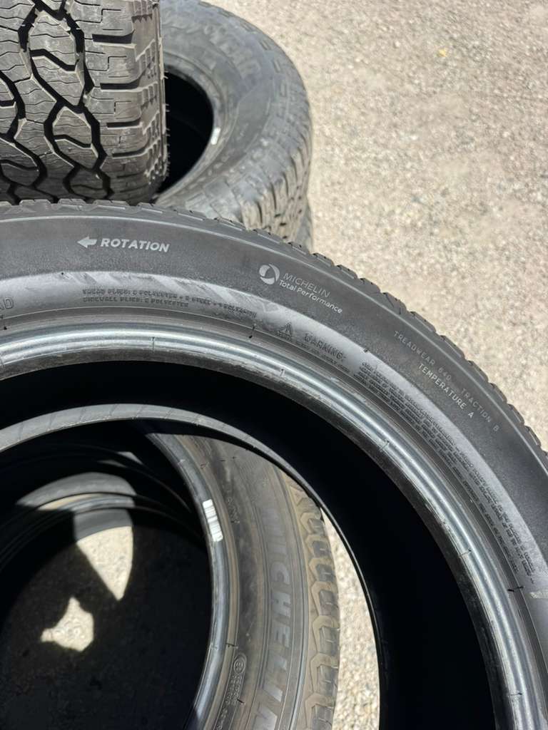 235/55R19 Set (4 Used Tires) Michelin Cross Climate