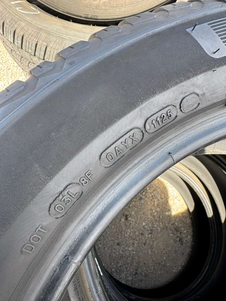 235/55R19 Set (4 Used Tires) Michelin Cross Climate