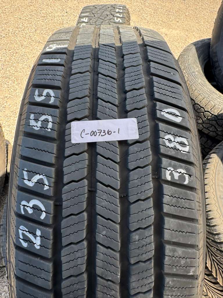 235/55R19 Set (4 Used Tires) Michelin Defender LTX M/S