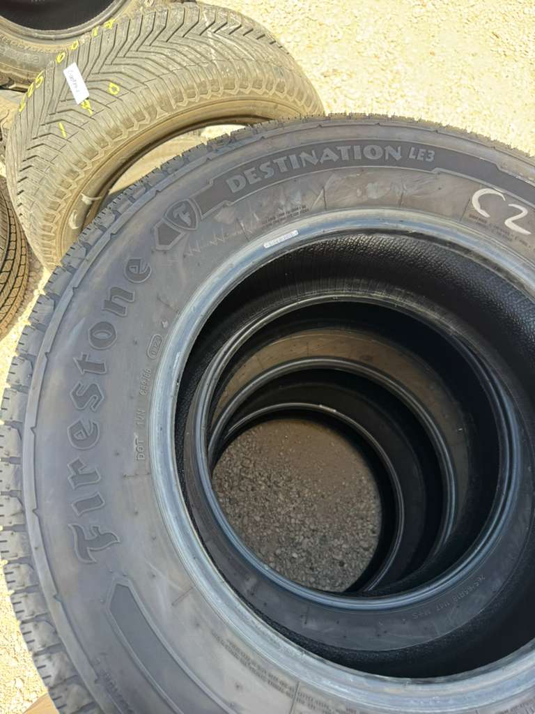 265/65R18 Set (4 Used Tires) Firestone Destination LE3