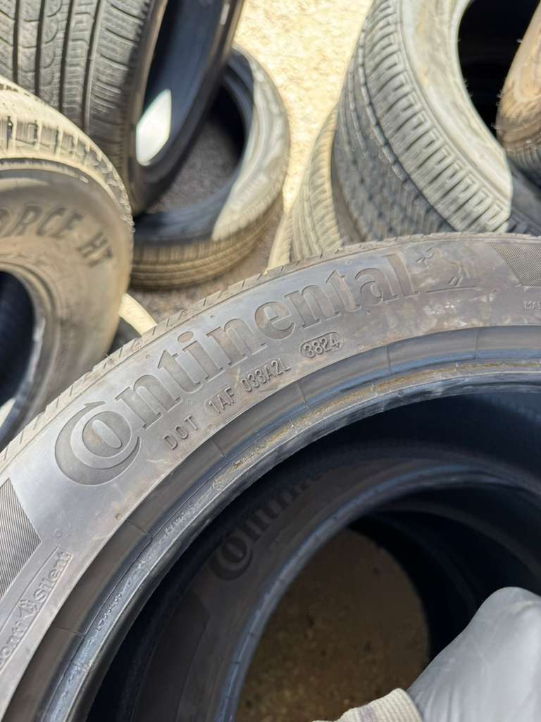 255/45R19 Set (4 Used Tires) Continental Pro Contact