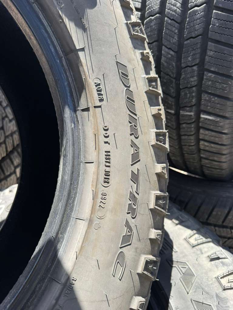 275/65R18 Pair (2 Used Tires) Goodyear DuraTrac