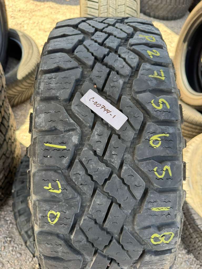275/65R18 Pair (2 Used Tires) Goodyear DuraTrac