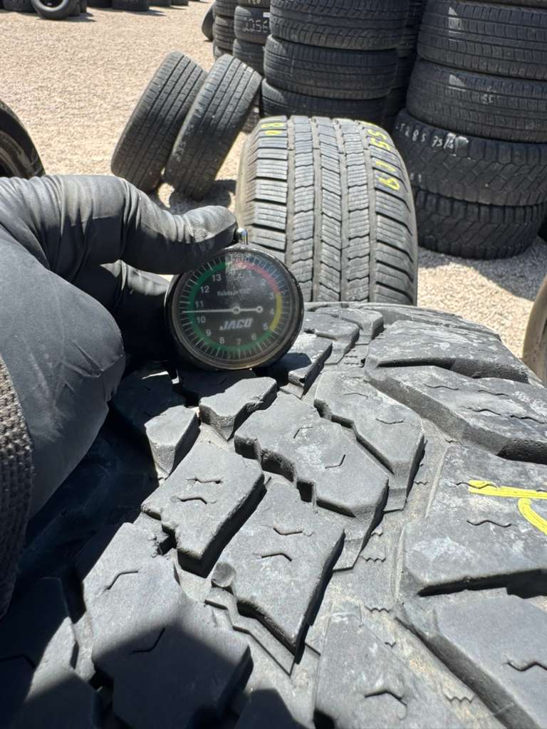 275/65R18 Pair (2 Used Tires) Goodyear DuraTrac