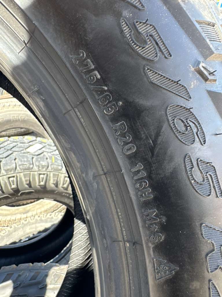 275/65R20 Set (4 Used Tires) Pirelli Scorpion