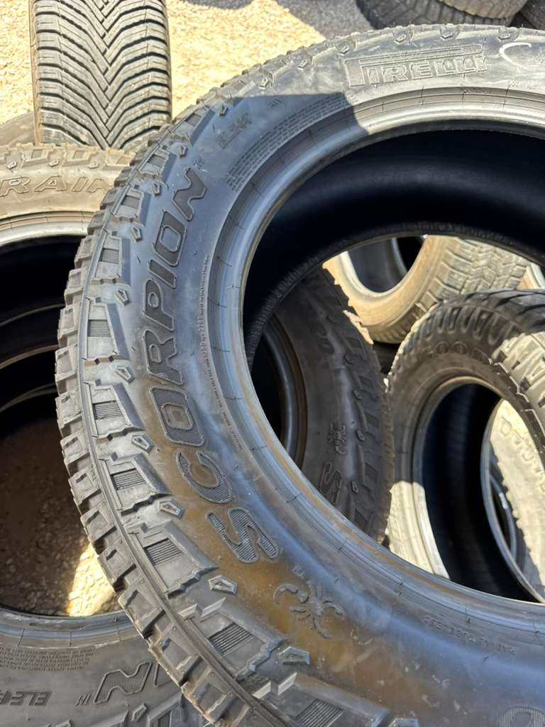 275/65R20 Set (4 Used Tires) Pirelli Scorpion