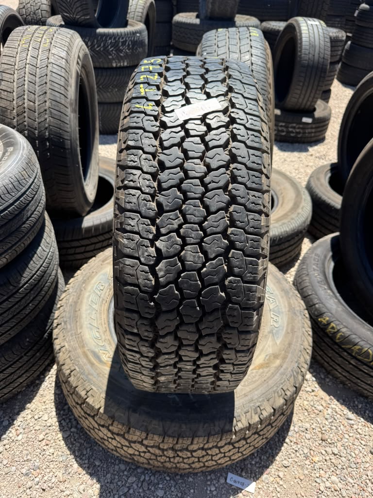 LT275/65R18 Pair (2 Used Tires) Goodyear Wrangler