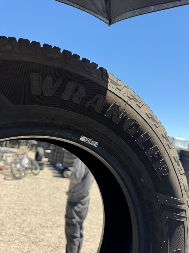 LT245/70R17 Set (4 Used Tires) Goodyear Workhorse