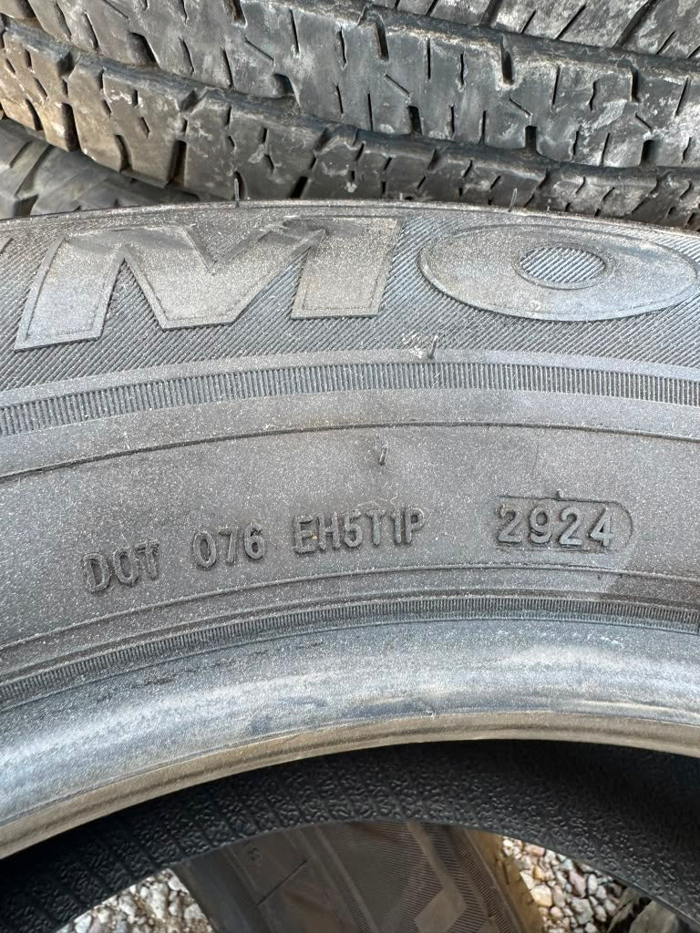 265/60R18 Pair (2 Used Tires) Celimo Prevail