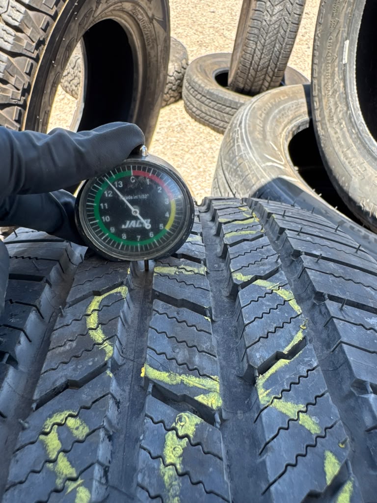 265/60R18 Pair (2 Used Tires) Michelin LTX