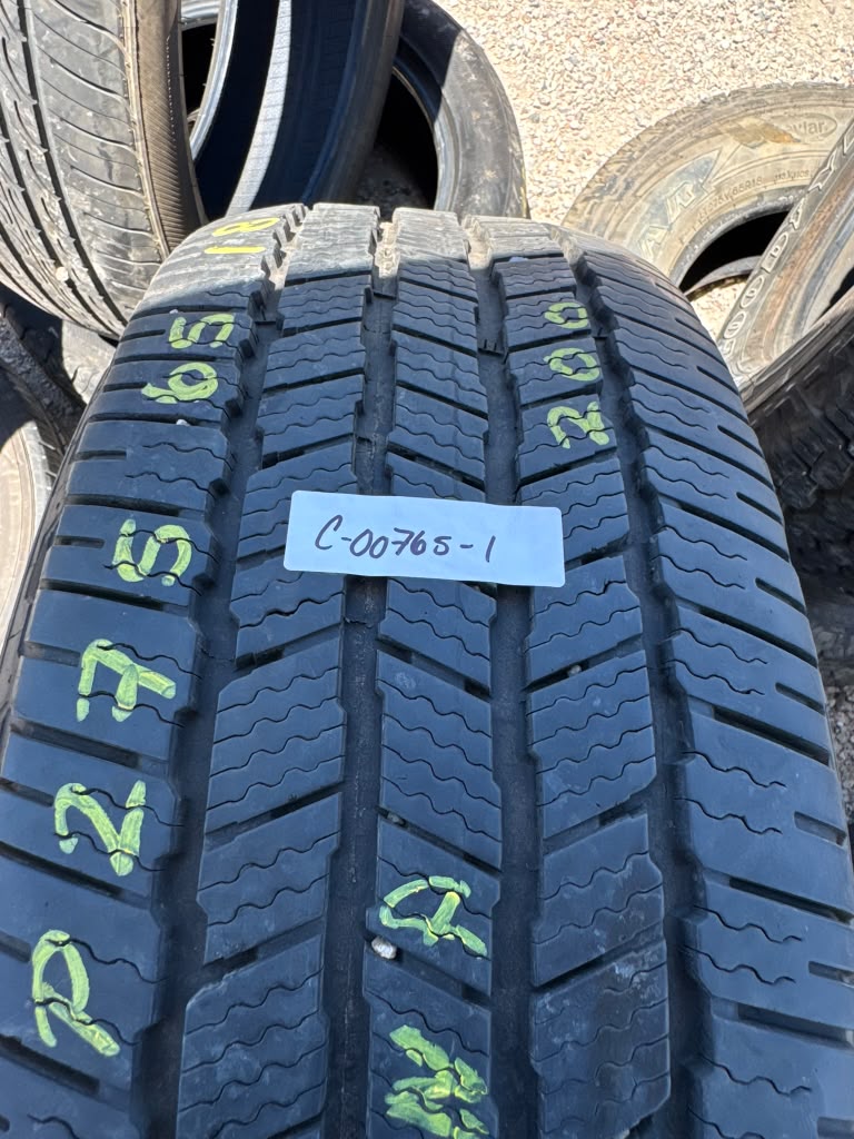 275/65R18 Pair (2 Used Tires ) Michelin Defender LTX M/S 2