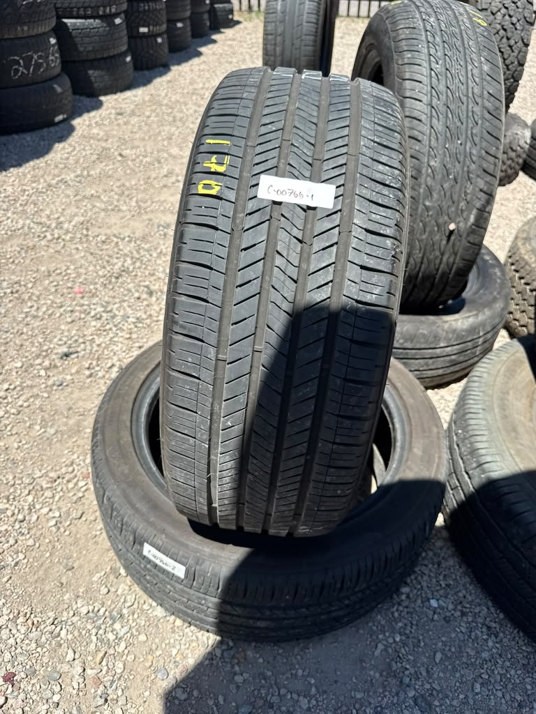 245/45R19 Pair (2 Used Tires) Goodyear Eagle Touring