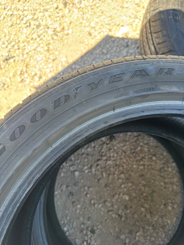 245/45R19 Pair (2 Used Tires) Goodyear Eagle Touring