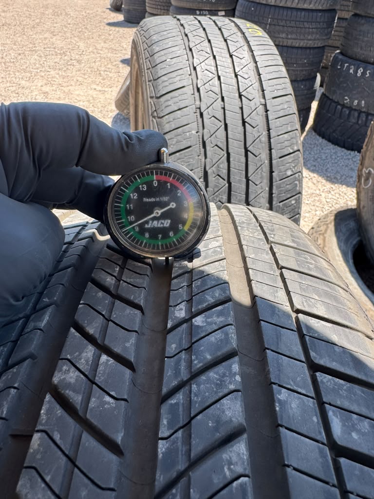 245/50R20 Pair (2 Used Tires) Michelin Primacy LTX