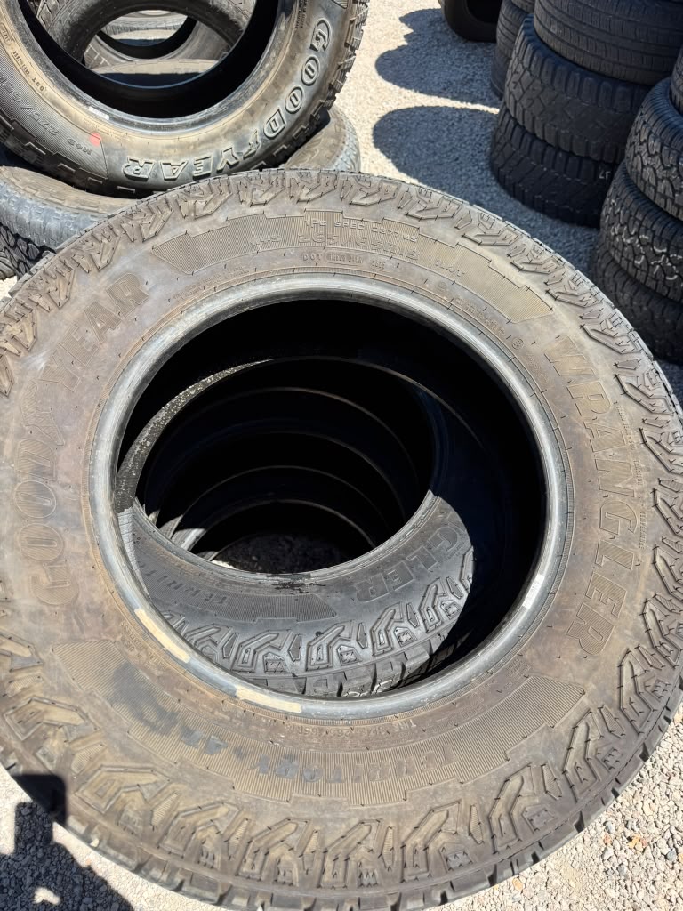 265/65R18 Set (4 Used Tires) Goodyear Territory