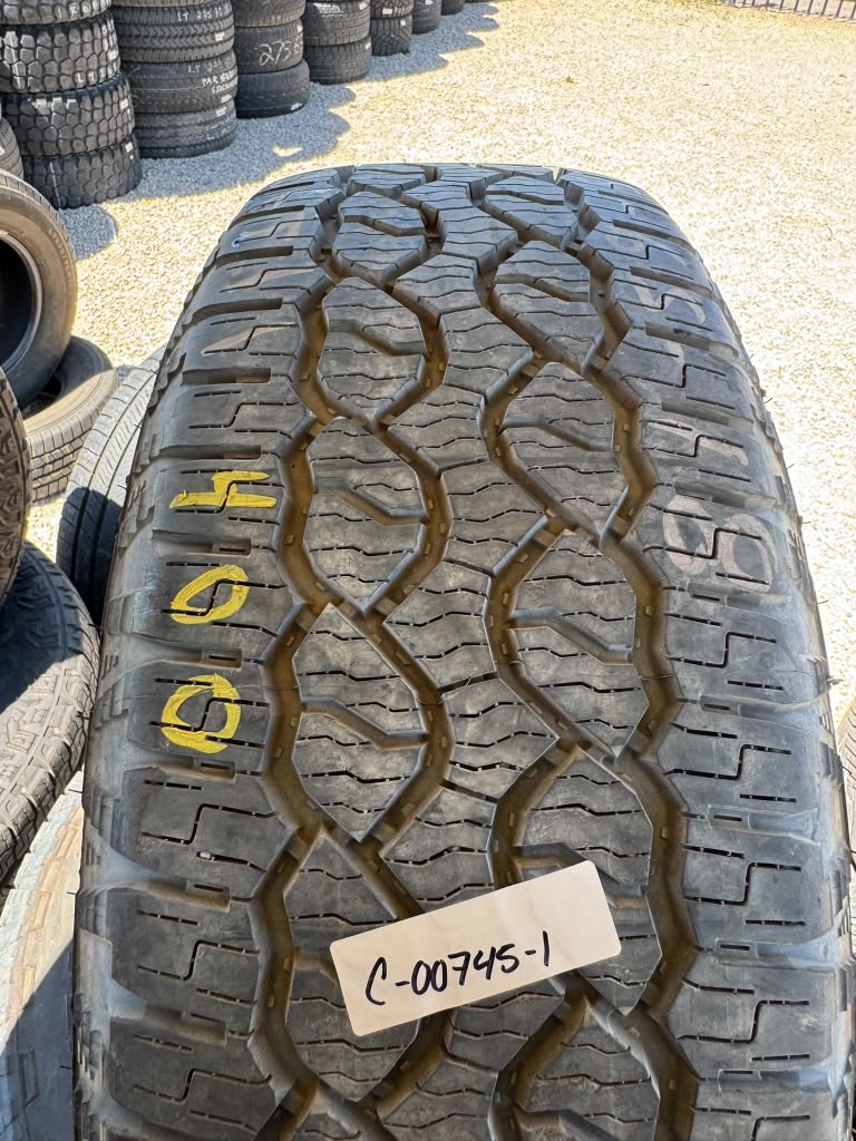 275/65R18 Set (4 Used Tires) Goodyear Territory
