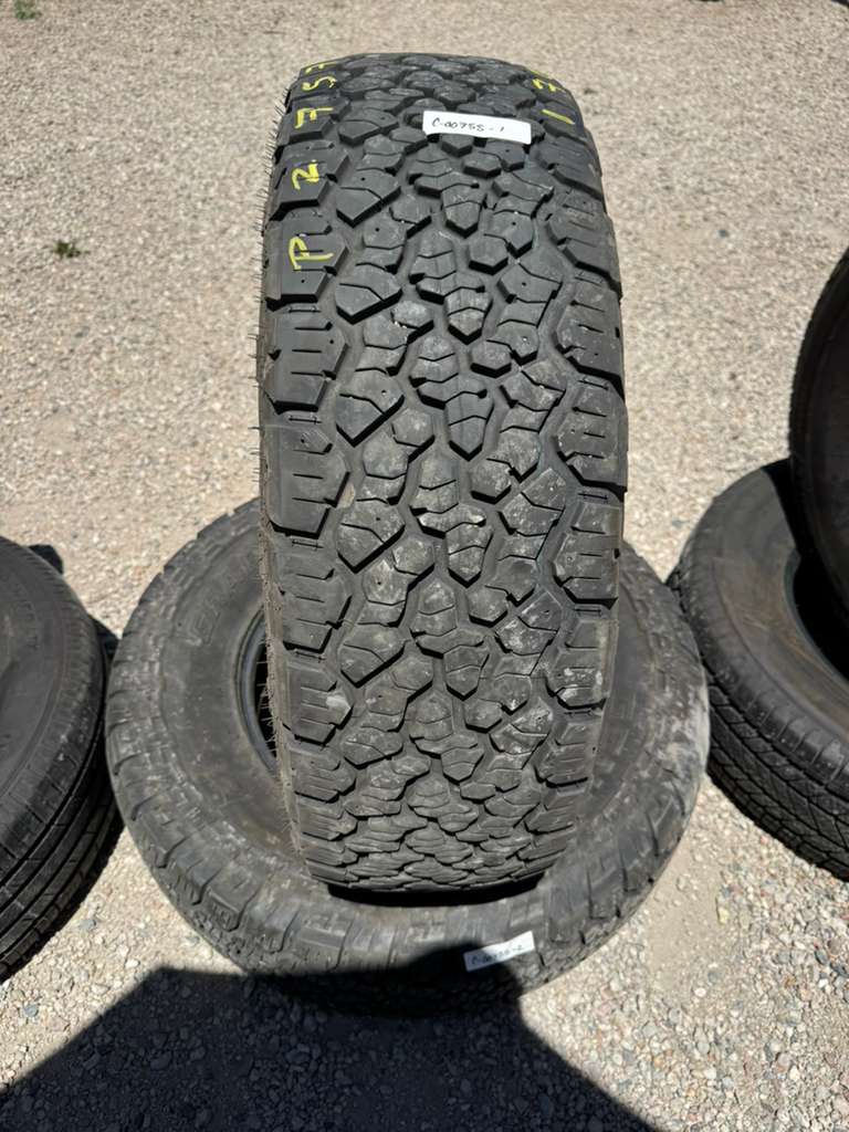 275/70R18 Pair (2 Used Tires) General Grabber