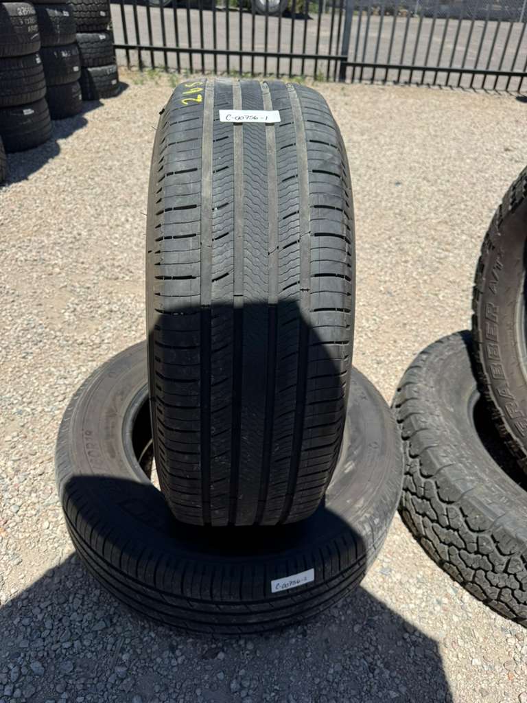 265/60R18 Pair (2 Used Tires) Michelin Premier LTX