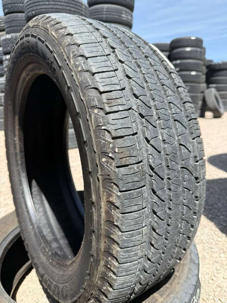 265/50R20 Pair (2 Used Tires) Goodyear Fortera